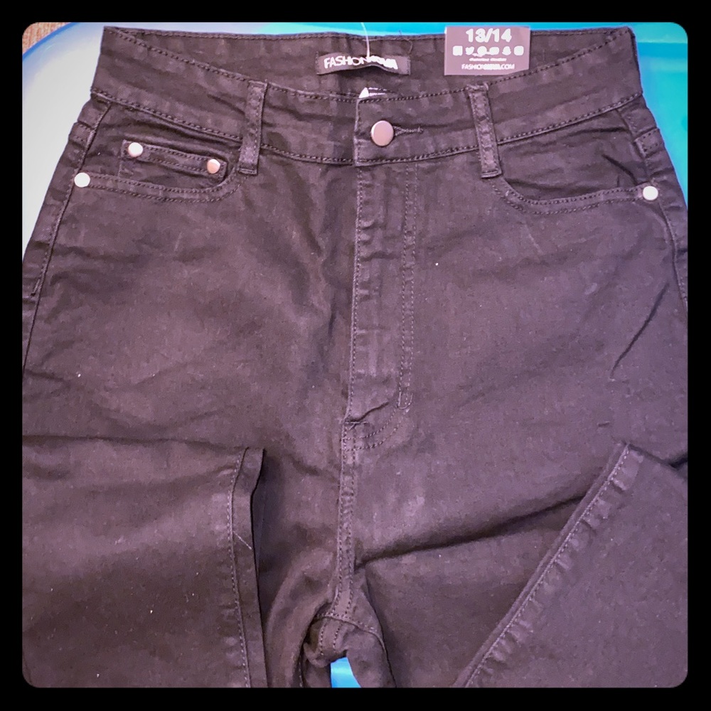 Fashion nova high waisted jeans